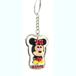 Disney Keychain Keyring - Minnie Mouse Spinner