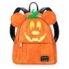 Disney Parks Loungefly Mini Backpack - Pumpkin Mickey Mouse