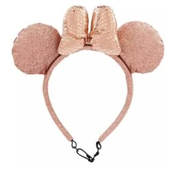 Disney Minnie Mouse Ear Headband For DOGS - Rose Gold