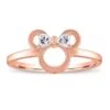 Disney Rebecca Hook Ring - Minnie Mouse Icon - Rose Gold