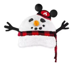 Disney Baseball Cap Hat - There's Snow Place Like Home - Plush Snowman - Light-Up