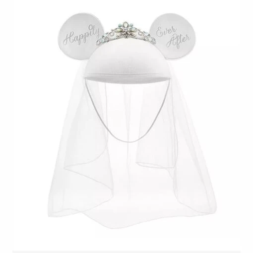 Disney Mickey Ear Hat - Minnie Mouse - BRIDE - Happily Ever After