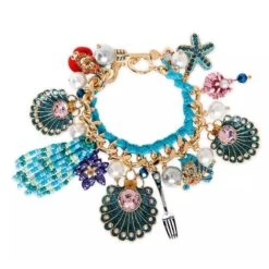 Disney Charm Bracelet By Betsey Johnson - The Little Mermaid