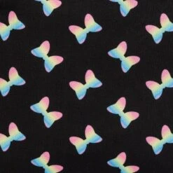 Disney Parks Loungefly Wristlet Bag - Minnie Mouse Sequined Pastel Rainbow -Disney 80743 3