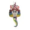 Disney Plush Hair Clips - Rainbow Unicorn Hair Clips