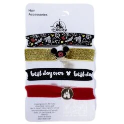 Disney Hair Ties - Disney Icons - Set Of Four