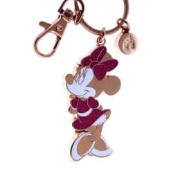 Disney Keychain - Rose Gold - Minnie Mouse