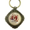 Disney Keychain Keyring - ABC Disney Letters - Q Is For Queen Of Hearts The Mad Tea Party