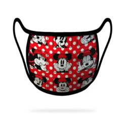 Disney Face Mask - Minnie Mouse Polka Dot