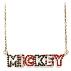 Disney Necklace By BaubleBar - Mickey Mouse Lettering