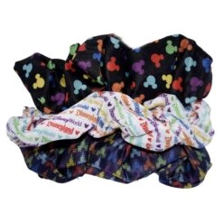 Disney Hair Scrunchie Set - Disney Park Icons