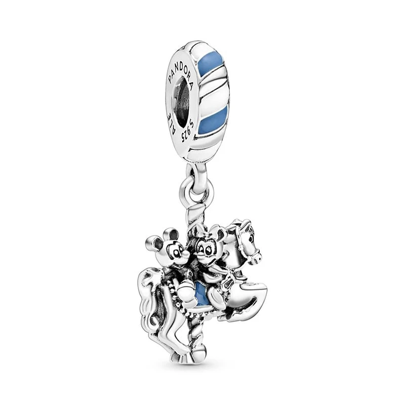 Disney Pandora Dangle Charm - Mickey And Minnie Mouse Carrousel 1 Disney Pandora Dangle Charm - Mickey And Minnie Mouse Carrousel