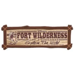 Disney Magnet - Fort Wilderness Resort & Campground - Logo