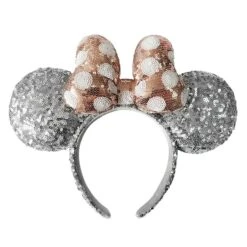 Disney Ear Headband - Minnie Mouse Silver And Gold