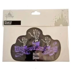 Disney Car Magnet - Haunted Mansion - Beware Hitchhiking Ghosts