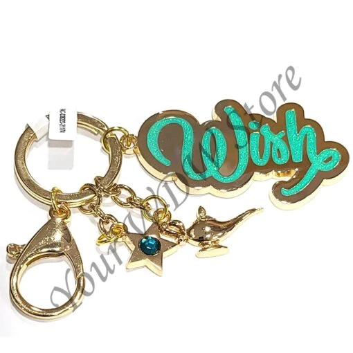Disney Keychain Keyring - Aladdin - Jasmine - Wish