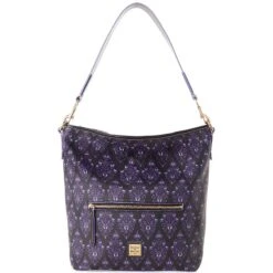 Disney Dooney & Bourke Hobo Bag - The Haunted Mansion Wallpaper