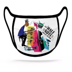 Disney Face Mask - Pixar Soul - Half Note Jazz Club - Joe Gardner