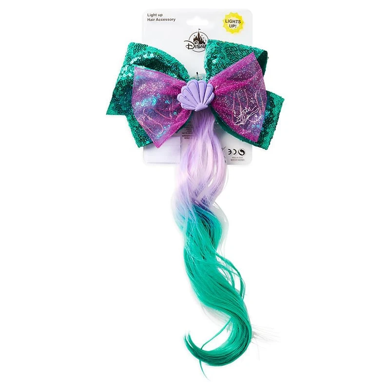 Disney Light-Up Bow And Hair Extension - The Little Mermaid 3 Disney Light-Up Bow And Hair Extension - The Little Mermaid - Image 3