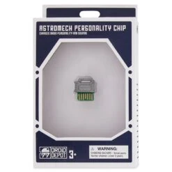 Disney Astromech Personality Chip - Star Wars Galaxy's Edge Droid Depot - Smuggler - Silver