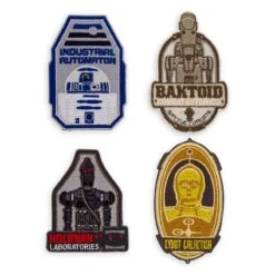 Disney Iron On Patch Set - Star Wars Galaxy's Edge - Droid Manufacture