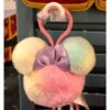 Disney Pom Pom Keychain - Minnie Mouse Icon