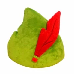 Disney Hat - Peter Pan Cap With Plush Feather