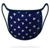 Disney Face Mask - Navy With White Mickey Icons