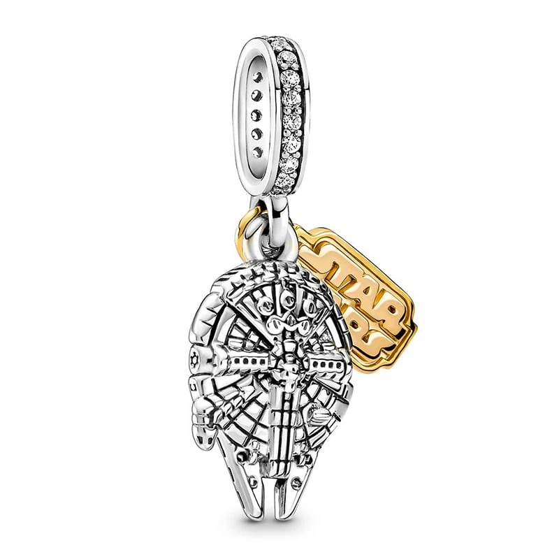 Disney Pandora Charm - Millennium Falcon - Never Tell Me The Odds 2 Disney Pandora Charm - Millennium Falcon - Never Tell Me The Odds - Image 2