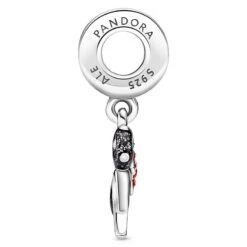 Disney Pandora Charm - Mickey Mouse Black And White Ear Headband -Disney 89361 3