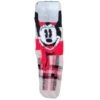 Disney Adult Socks - Fuzzy Cream Plaid Holiday Minnie Mouse