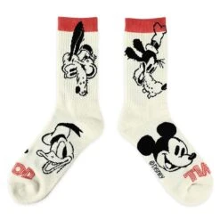 Disney Mickey Mouse And Friends Vintage Sock Set For Adults -Disney 90959 3