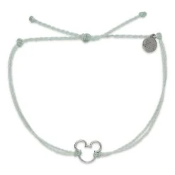 Disney Bracelet By Pura Vida - Mickey Mouse Icon Charm