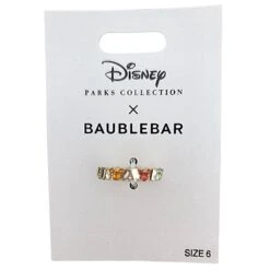 Disney Ring - Baublebar Mickey Icons And Faceted Stones -Disney 91971aml3