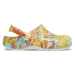 Disney Adult Clogs By Crocs - Retro Magic Kingdom Park Map -Disney 92092 4s
