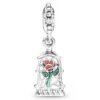 Disney Pandora Charm - Beauty And The Beast Enchanted Rose