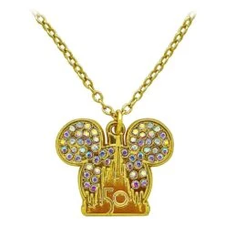 Disney Arribas Necklace - Mickey Mouse Icon - Walt Disney World 50th Anniversary