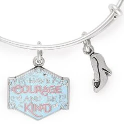 Disney Alex And Ani Bracelet - Cinderella - ''Have Courage And Be Kind'' -Disney 94228206