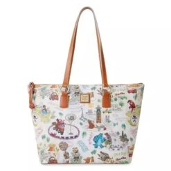 Disney Dooney & Bourke Bag - Pixar Maps - Tote Bag