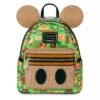 Disney Parks Mini Loungefly Backpack - Mickey Mouse The Main Attraction - Enchanted Tiki Room