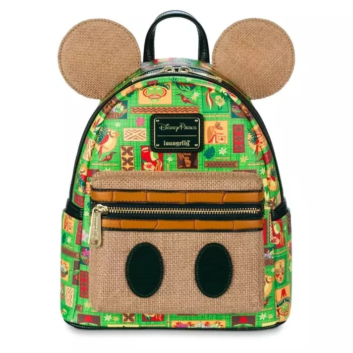 Disney Parks Mini Loungefly Backpack - Mickey Mouse The Main Attraction - Enchanted Tiki Room 1 Disney Parks Mini Loungefly Backpack - Mickey Mouse The Main Attraction - Enchanted Tiki Room
