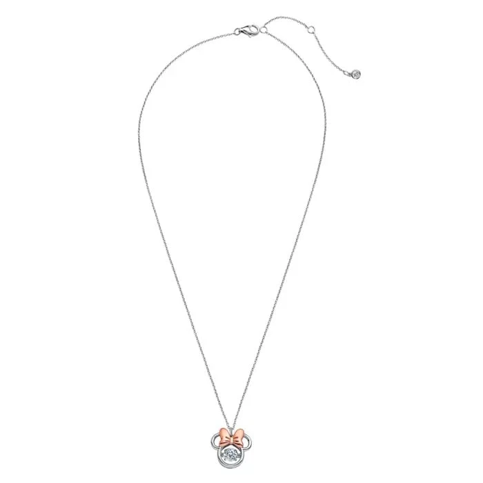 Disney Necklace By CRISLU - Minnie Mouse Icons 2 Disney Necklace By CRISLU - Minnie Mouse Icons - Image 2