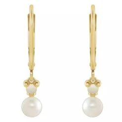 Disney Pearl Wedding Earrings - Fairy Tale Wedding