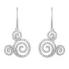 Disney Swirl Earrings By Rebecca Hook - Mickey Mouse Icon