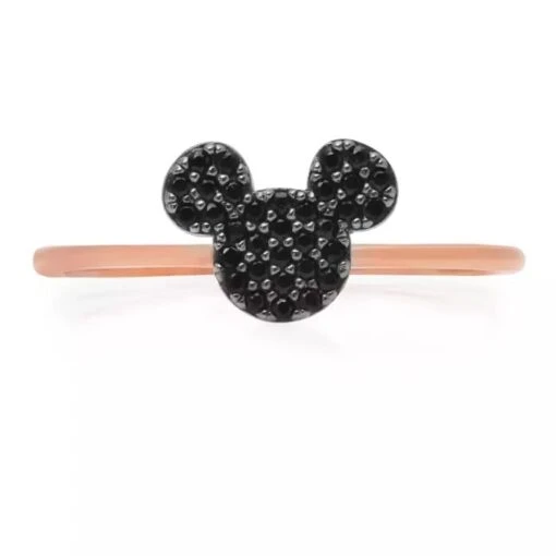 Disney Pave Icon Ring By CRISLU - Mickey Mouse