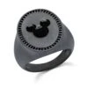Disney Signet Ring For Men By CRISLU - Mickey Mouse