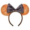 Disney Minnie Ear Headband - 2022 Halloween Orange And Black