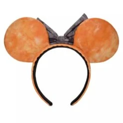 Disney Minnie Ear Headband - 2022 Halloween Orange And Black -Disney 96616202