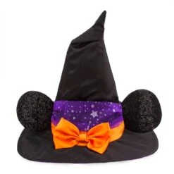 Disney Hat - Halloween Minnie Witch With Stars And Sparkles