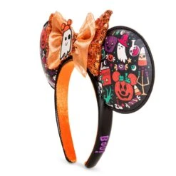 Disney Minnie Ear Headband - Halloween 2022 Mouseketeer Ghost -Disney 96801s3